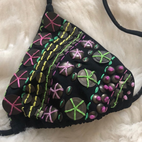 Victoria’s Secret triangle swim bikini top - Picture 2 of 3